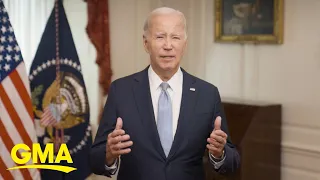 Biden sends message to victims of Maui fire l GMA