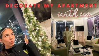 DECORATE MY APARTMENT WITH ME! (ft. my boyfriend & roommate)