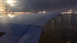 Aeroflot • Boeing 777-300ER • RA-73138 • Rainy Night Takeoff from Moscow Sheremetyevo Airport