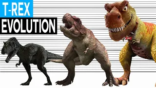 T-Rex Size Comparison | T-Rex Evolution (1918 - 2022)