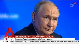 Putin discusses Russia's economy at plenary session of St Petersburg International Economic Forum