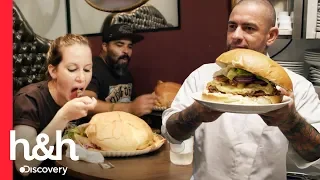 Campeonato de hambúrger gigante do Fogaça | 200 Graus | Discovery H&H Brasil