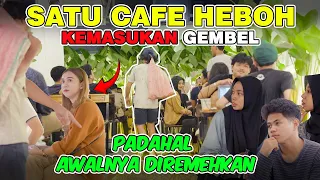 Satu Cafe Heboh Kemasukan Gembel Padahal Awalnya Diremehkan