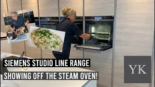 Siemens studio line range | Showing off the steam oven!