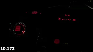 Honda Civic Type-R FN2 0-200 acceleration