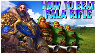 Grubby | WC3 | How To Beat PALA RIFLE As Orc!