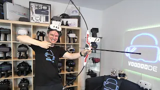 The Wonderfitter Artemis bow is super fun for VR bow and arrow games!