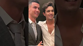 Luan Santana faz show privado para Cristiano Ronaldo