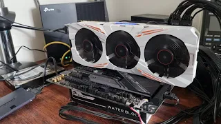 Testing gigabyte 1080ti after repair