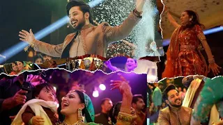 MEHNDI DANCE PERFORMANCES 😍 | Areeb Ka Suprise Dance ♥️ | Larki Waly Vs Larky Waly 🕺🏻💃🏻#iqreeb