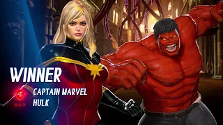 Requested MARVEL VS. CAPCOM: INFINITE: Captain Marvel and Hulk Arcade Gameplay