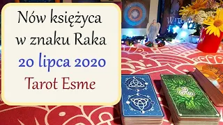 Nów księżyca w Raku 20 lipca 2020 - czytanie tarota