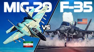 F-35 Lightning II Vs Iranian Mig-29 Fulcrum DOGFIGHT | Digital Combat Simulator | DCS |