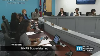 09/26/17 MNPS Board Meeting