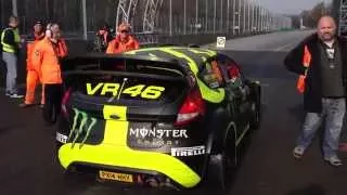 Monza Rally Show 2014 - SS4 - Robert Kubica vs Valentino Rossi