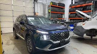 2021 Hyundai Santa Fe -$20.800 воскресили очередной утопленник , бесплатно для заказчика #автоизсша