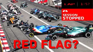 Red Flags Have Been Added To F1 2021!?! | F1 2021 Red Flag Gameplay