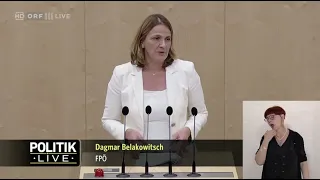 Dagmar Belakowitsch - Abschaffung der Impfpflicht (Impfpflichtgesetz aufgehoben) - 7.7.2022