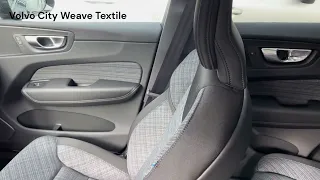 What Is Volvo City Weave Textile Seating?