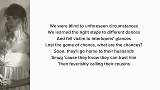 How Did It End? - Taylor Swift