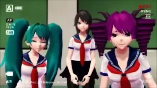 【MMD x YanSim】Everybody【Ayano, Miyu & Haruka】