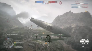 Airship Takedown (fighters are the best way to destroy the airship)