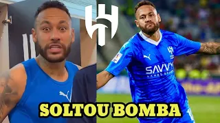 OLHA O QUE NEYMAR FALOU APÓS MARCA PRIMEIRO GOL PELO AL HILAL 😯