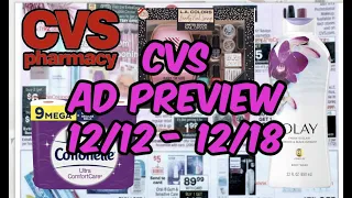 CVS AD PREVIEW 12/12 - 12/18 | PAPER PRODUCTS, OLAY BODY WASH & MORE!