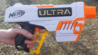 Достойный ультра бластер?/снайперская винтовка для сток перестрелок?/nerf ultra five. nerf around us