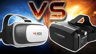 VR BOX 2.0 VS VR SHINECON - Сравнение очков виртуальной реальности