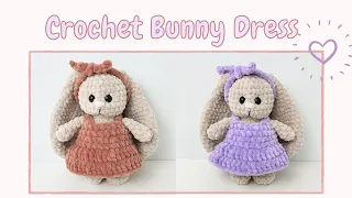 Easy Crochet Bunny Dress | Free Amigurumi Animal Pattern for Beginners