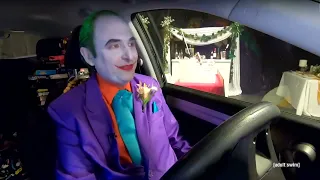 Gregg Turkington's grand entrance as The Joker