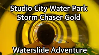 Studio City Water Park Storm Chaser Gold Waterslide Adventure