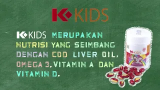 K KIDS omega 3 bergaransi original PT K Link Indonesia | Vitamin Anak Terbaik WA 081343722403