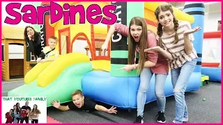 SARDiNES Hide And Seek In A TINY TOWN (Family Favorite) / That YouTub3 Family | Family Channel