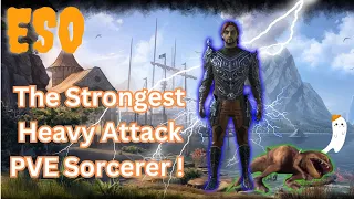 ESO The Strongest Heavy Attack PVE Sorcerer Destroys Bastion Nymics