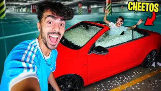 LLENE EL AUTO DE MI VECINO CON 1.000.000 DE CHEETOS!