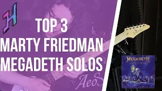 3 Marty Friedman Megadeth Solos... Worth to check out