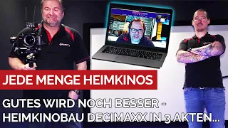 Gutes wird noch besser - Heimkinobau "DECIMAXX" in 3 Akten. #heimkinobaude #grobitv #trinnov