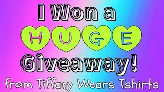 I Won a HUGE Giveaway! Big Mystery Box of Amazing Gifts!