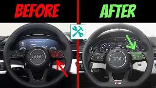 Audi | STEERING wheel HEATING installation 🛠