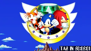 [TAS] : Sonic 3 & Knuckles - The Challange | All Rank S | by Zekann in 50:05:01