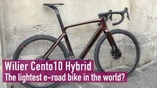 Wilier Cento10 Hybrid | The World's lightest e-road bike?