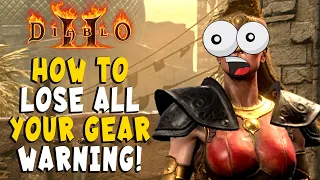 How to LOSE All your Gear (WARNING) in Diablo 2 Resurrected / D2R