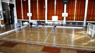 Cycle ball (radball) - Lokomotiva Liberec vs. Dukla Brno 1/2