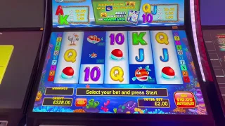 FOBT!! Mermaid mighty reels, Zeus thunder wins, monster catch , Spartacus + HUGE BK com sesh 4 ONCE