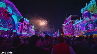 [2023] Wondrous Journeys - Main Street View - 4K 60FPS | Disneyland park | 100th Celebration