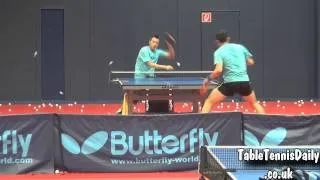 Xu Xin Forehand Multi Ball Against Topspin at WSA!