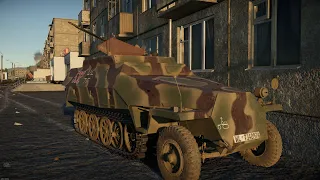 War Thunder Realistic Battle Sd.Kfz.251/21 Rip n Tear