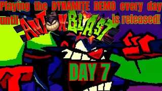 Day 7 of playing the DYNAMITE DEMO until ANTONBLAST is released!